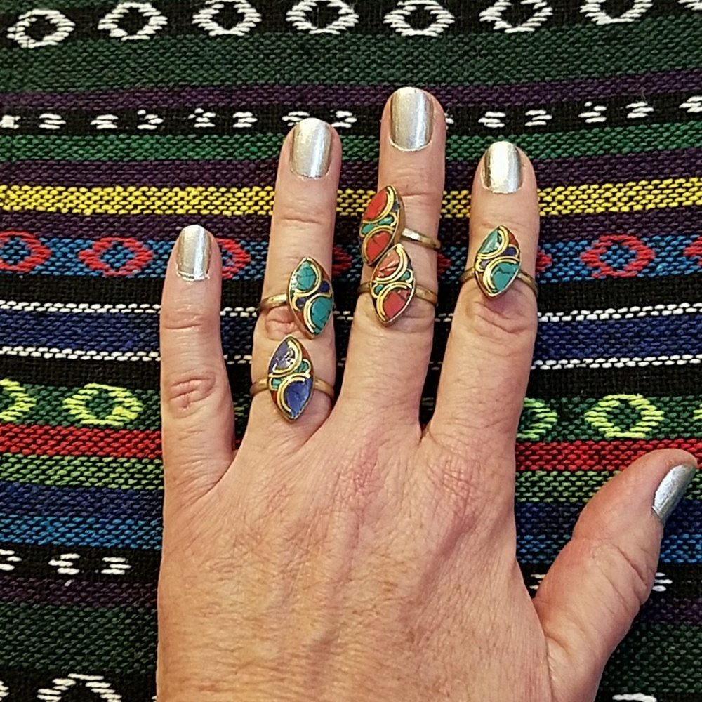 Tibetan Handmade Ring - Picture 4 of 4